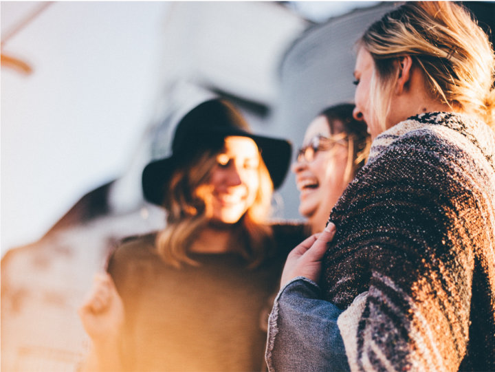 Picture of women laughing